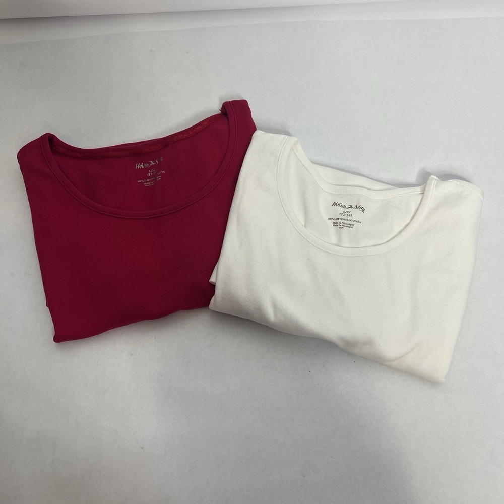 White Stag T-shirts Tops Blouse Large 12/14 Lot 2